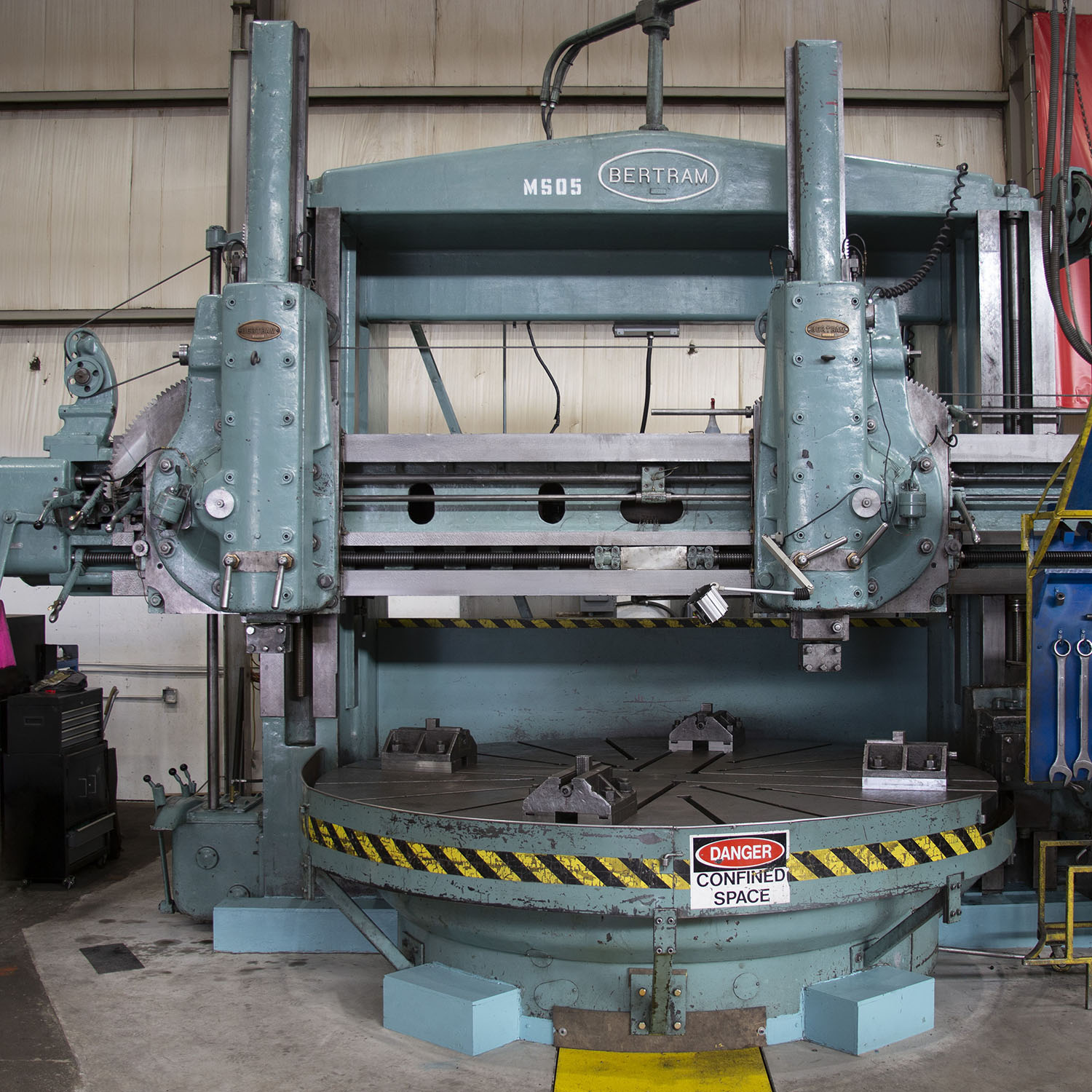 A Bertram Vertical Lathe